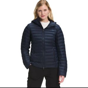 NWT North Face Women’s Stretch Down Hoodie - Urban Navy